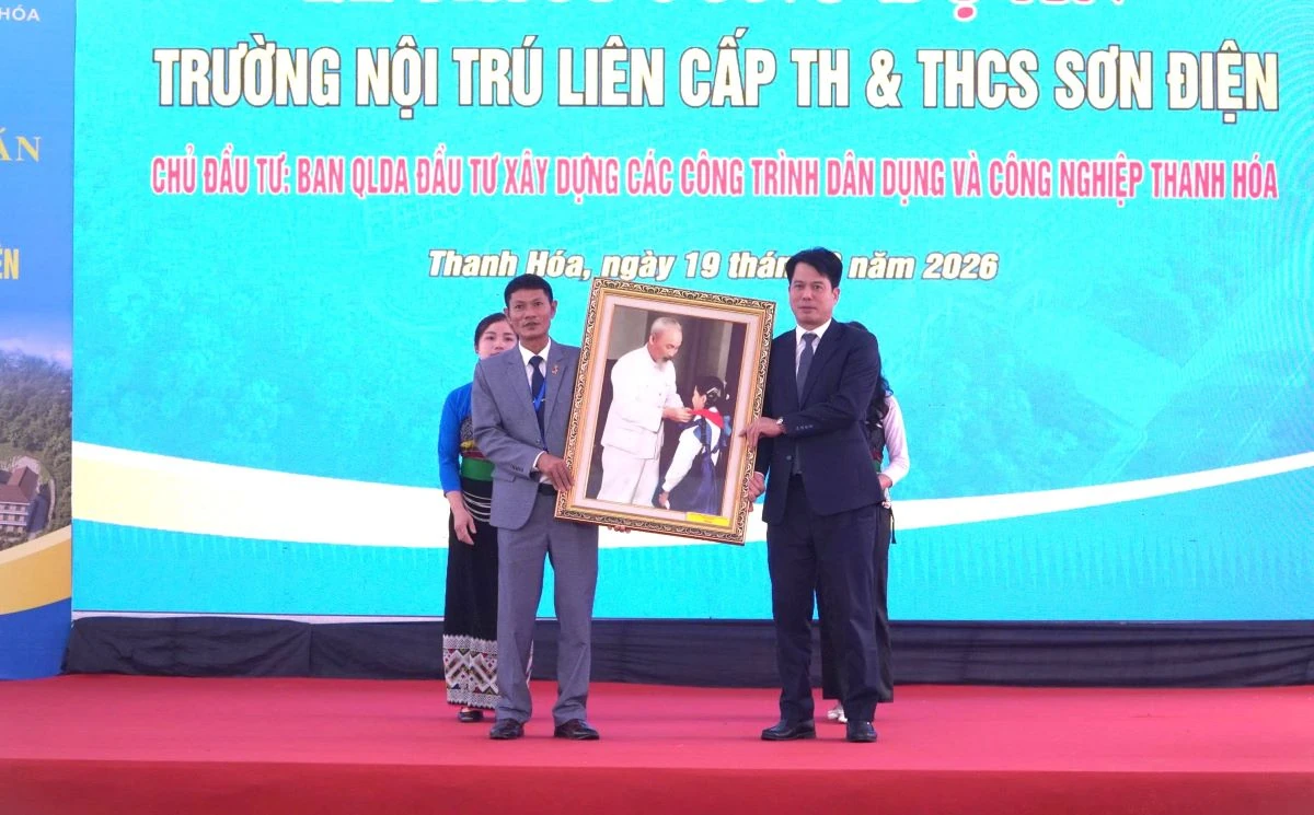 [Cập nhật] - Thanh Hóa khởi công đồng loạt 10 trường phổ thông nội trú liên cấp tại các xã biên giới