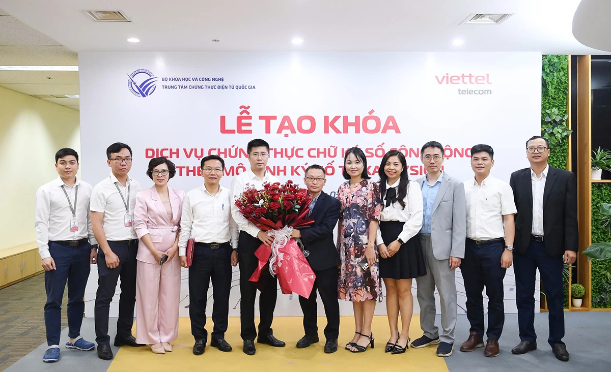 Viettel Telecom tổ chức Lễ tạo khóa chứng thư số MySign, củng cố nền tảng tin cậy cho giao dịch số