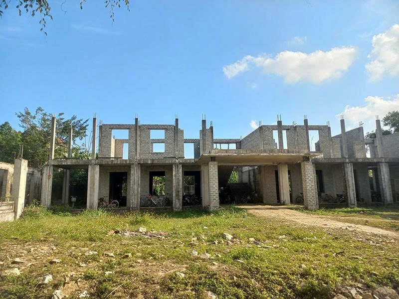 Tháo gỡ khó khăn cho những công trình trường học xây dựng dang dở