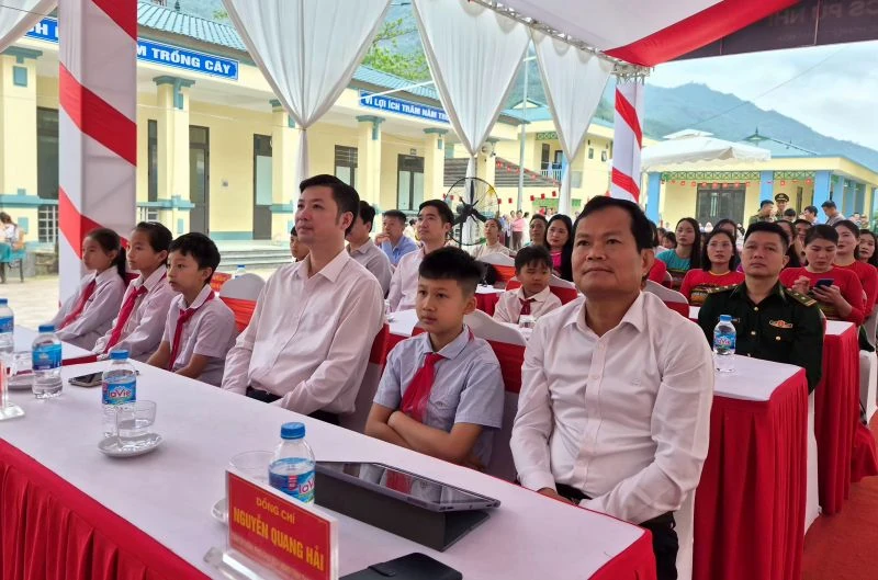 [Cập nhật] - Thanh Hóa khởi công đồng loạt 10 trường phổ thông nội trú liên cấp tại các xã biên giới