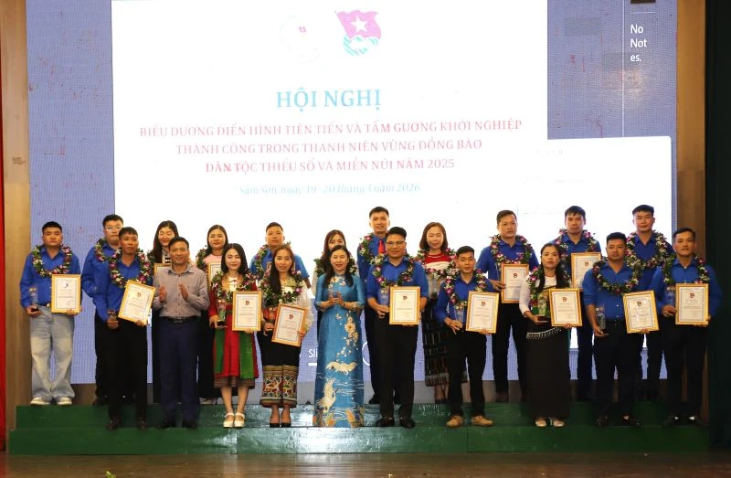 Biểu dương thanh niên vùng đồng bào dân tộc thiểu số khởi nghiệp thành công