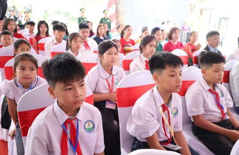 [Cập nhật] - Thanh Hóa khởi công đồng loạt 10 trường phổ thông nội trú liên cấp tại các xã biên giới