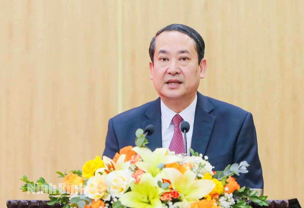 Đồng chí Trần Đăng Quỳnh được Bộ Chính trị chỉ định giữ chức Phó Bí thư Tỉnh ủy Ninh Bình