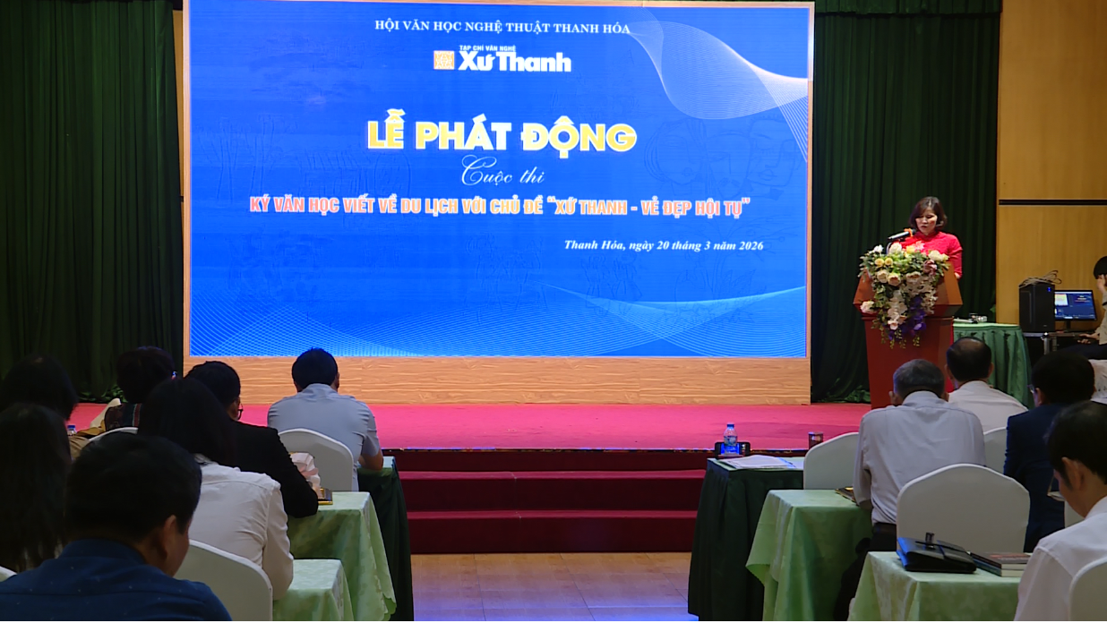 Phát động cuộc thi viết “Xứ Thanh - Vẻ đẹp hội tụ” năm 2026