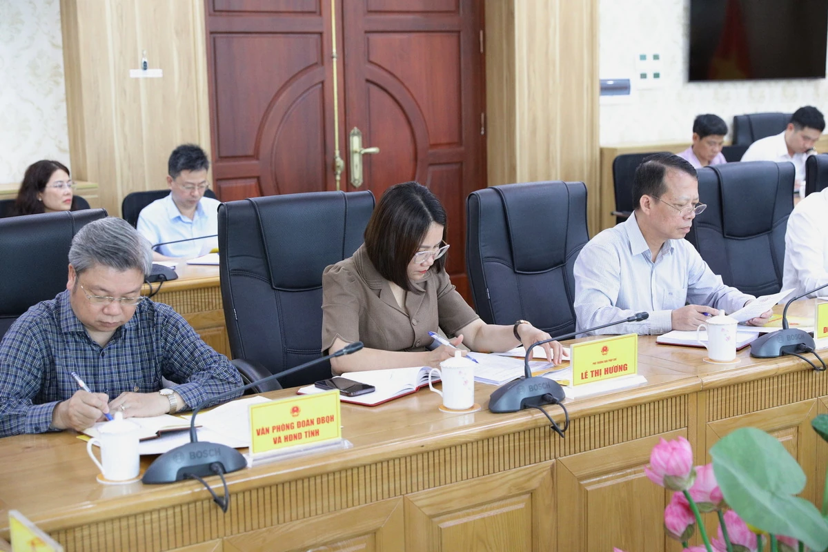 Thống nhất chương trình Kỳ họp thứ nhất HĐND tỉnh Thanh Hóa khóa XIX