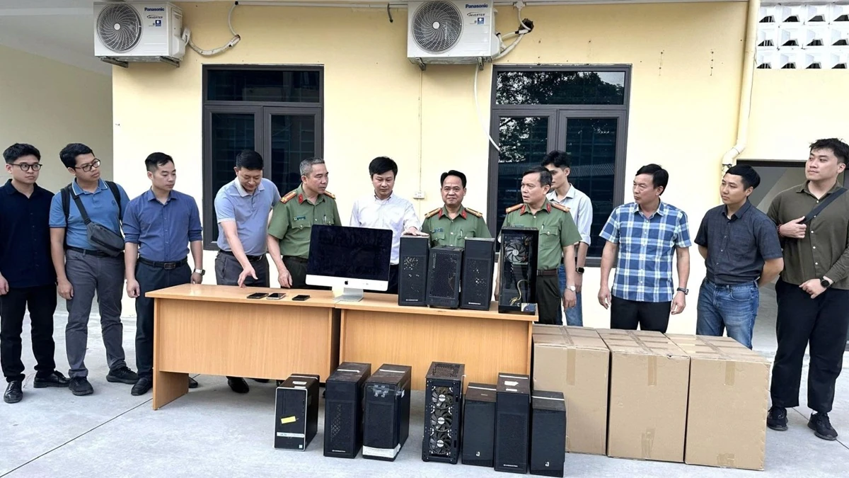 Triệt phá đường dây phát tán mã độc toàn cầu có sự tham gia của học sinh lớp 12