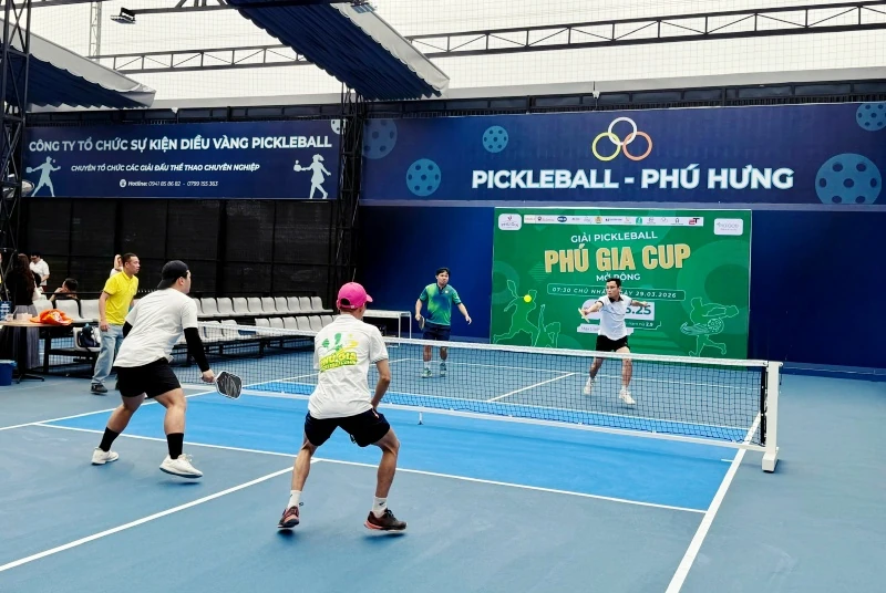 Giải pickleball Phú Gia Cup mở rộng