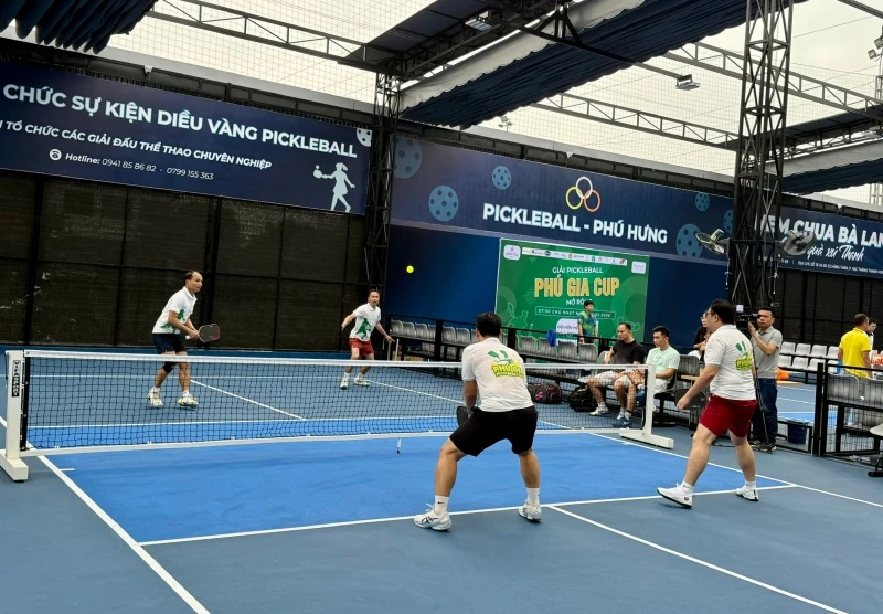 Giải pickleball Phú Gia Cup mở rộng