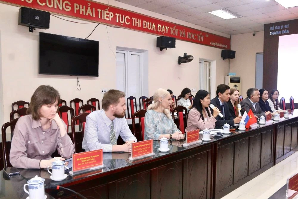 Tăng cường hợp tác giáo dục giữa tỉnh Thanh Hóa với các trường đại học Liên bang Nga