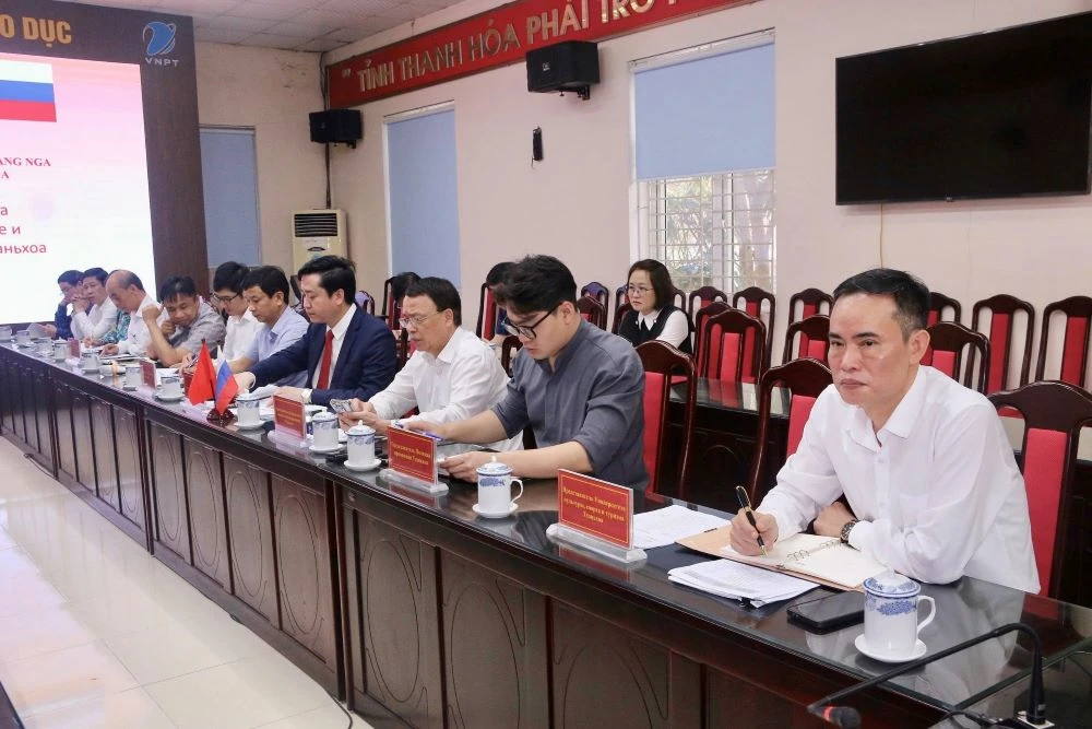 Tăng cường hợp tác giáo dục giữa tỉnh Thanh Hóa với các trường đại học Liên bang Nga