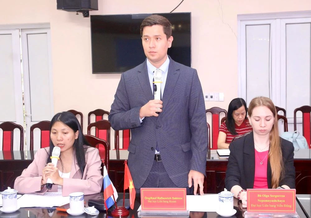 Tăng cường hợp tác giáo dục giữa tỉnh Thanh Hóa với các trường đại học Liên bang Nga