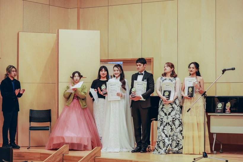 Thí sinh Việt Nam giành giải cao nhất cuộc thi âm nhạc quốc tế tại Nhật Bản