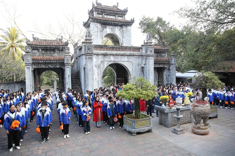 Đánh thức tiềm năng du lịch tâm linh ở Triệu Lộc