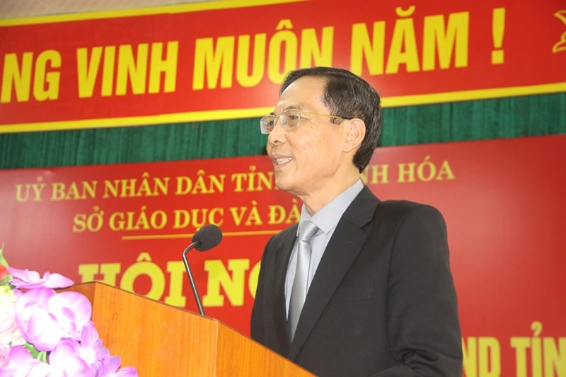 Ông Đỗ Văn Cường được bổ nhiệm giữ chức Phó Giám đốc Sở GD&ĐT Thanh Hóa