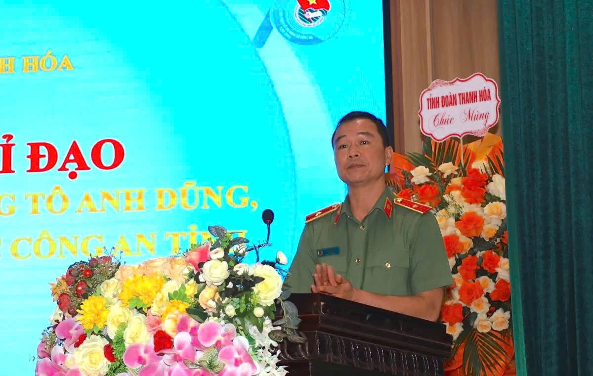 Tuổi trẻ Công an Thanh Hóa phải là lực lượng đi đầu trên mọi mặt trận công tác