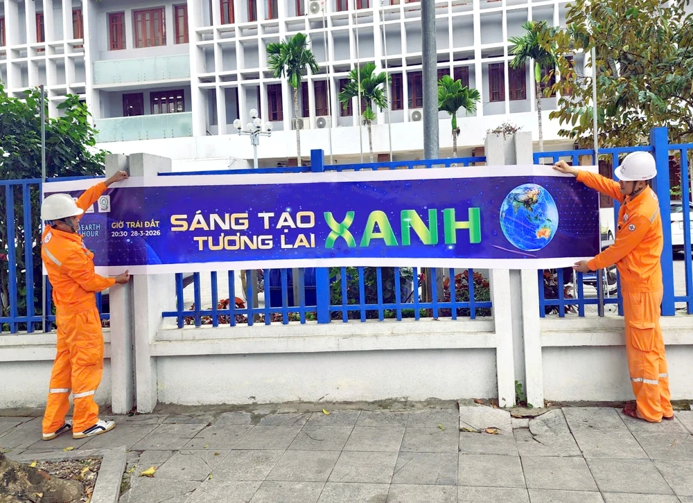 “Sáng tạo xanh - Tương lai xanh” thắp sáng Giờ Trái đất 2026