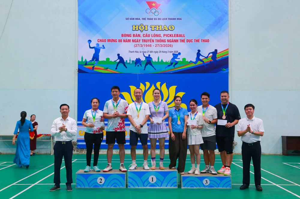 Hội thao kỷ niệm 80 năm Ngày truyền thống ngành Thể dục thể thao thành công tốt đẹp