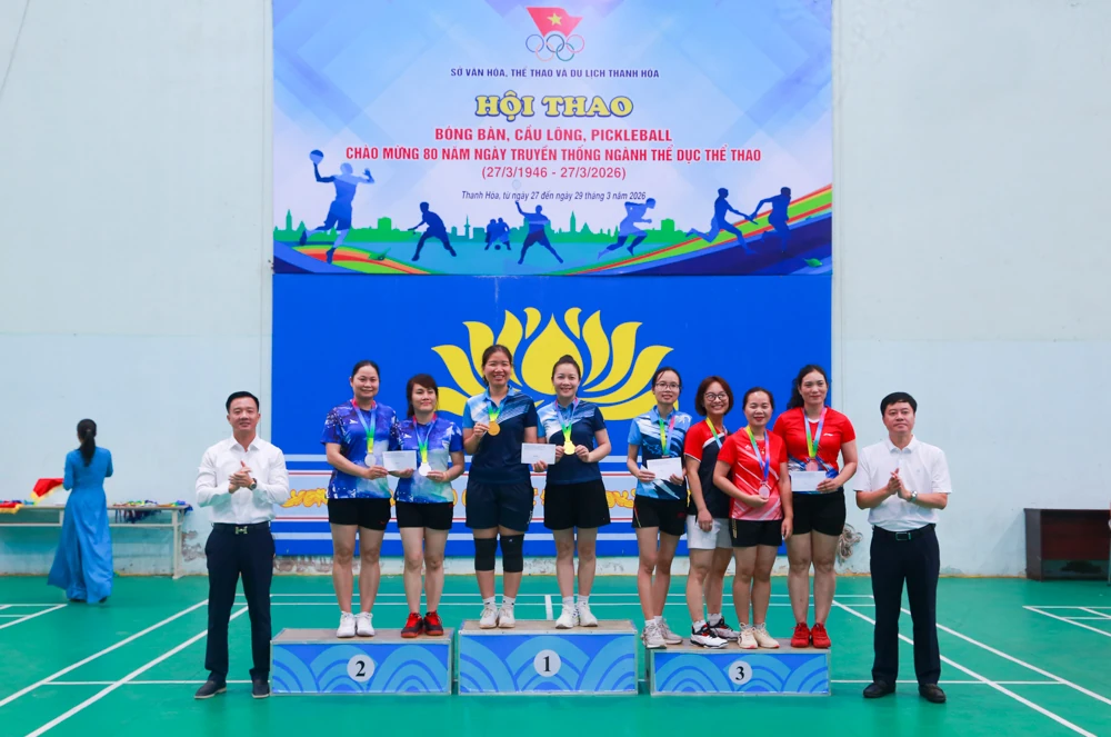 Hội thao kỷ niệm 80 năm Ngày truyền thống ngành Thể dục thể thao thành công tốt đẹp