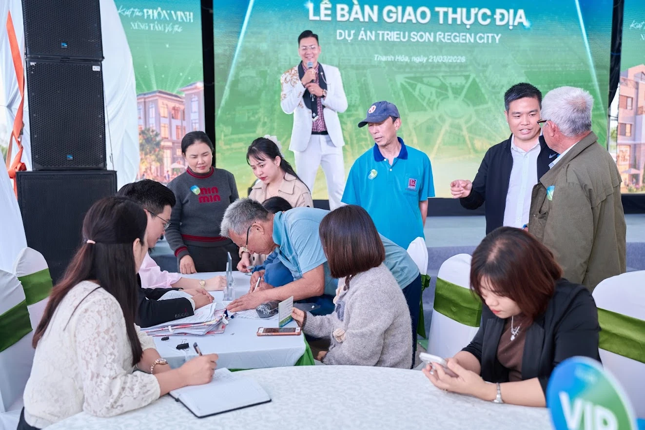 Triệu Sơn Regen City – phác thảo đô thị kiểu mẫu phía Tây Thanh Hóa