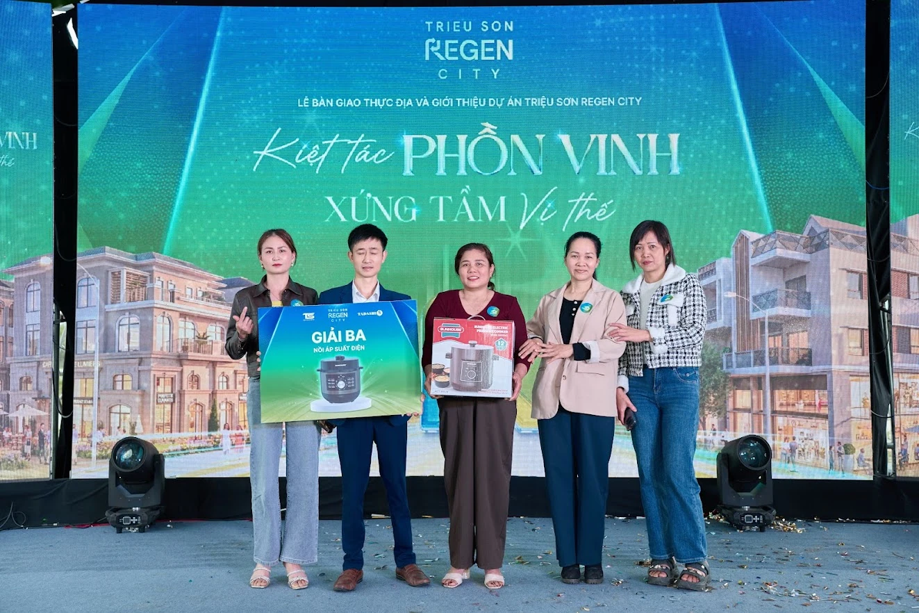 Triệu Sơn Regen City – phác thảo đô thị kiểu mẫu phía Tây Thanh Hóa