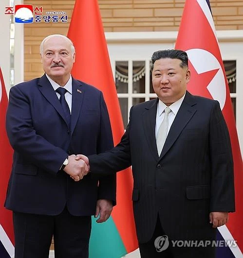 Triều Tiên, Belarus tổ chức hội nghị thượng đỉnh, ký hiệp ước hữu nghị
