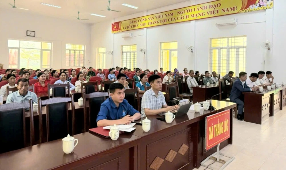 Xã Thắng Lộc: Tập huấn trang bị kiến thức về bình đẳng giới, kỹ năng thực hiện lồng ghép giới