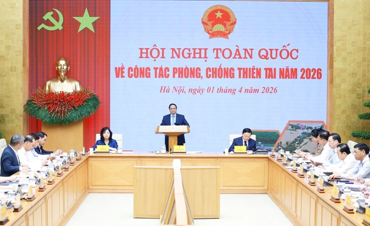 Hội nghị trực tuyến toàn quốc về công tác phòng, chống thiên tai năm 2026
