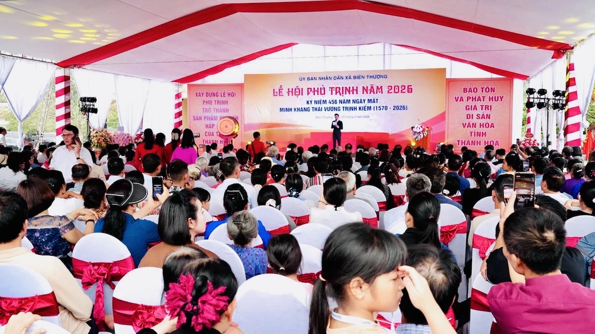 Khai mạc Lễ hội Phủ Trịnh năm 2026, kỷ niệm 456 năm ngày mất Minh Khang Thái vương Trịnh Kiểm