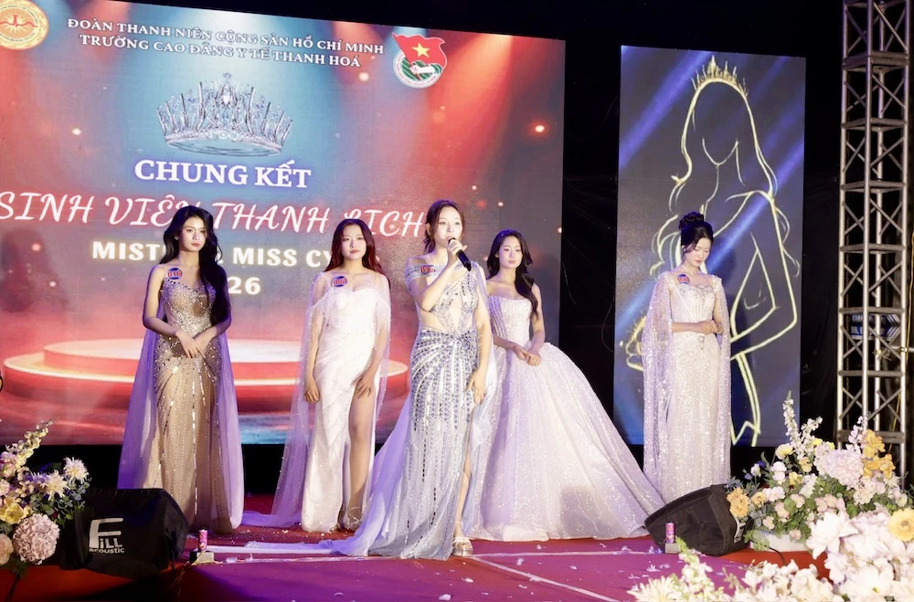 Sôi nổi chung kết Cuộc thi Sinh viên thanh lịch Trường Cao đẳng Y tế Thanh Hóa