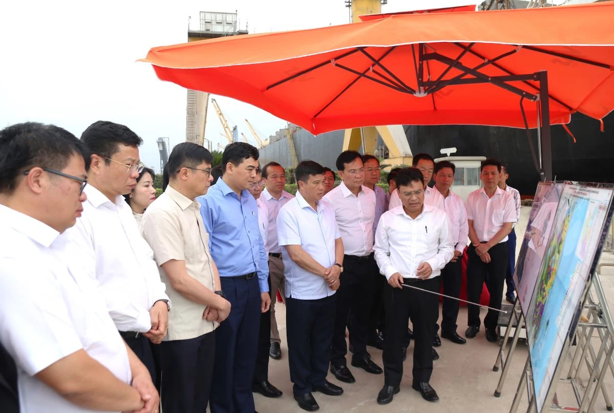 Đoàn công tác tỉnh Lâm Đồng thăm, làm việc tại Khu Kinh tế Nghi Sơn