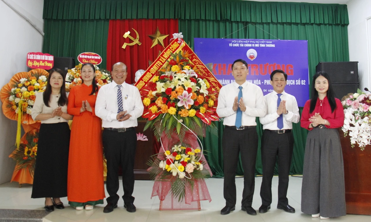 Khai trương phòng giao dịch số 02 của TYM – chi nhánh Nam Thanh Hóa