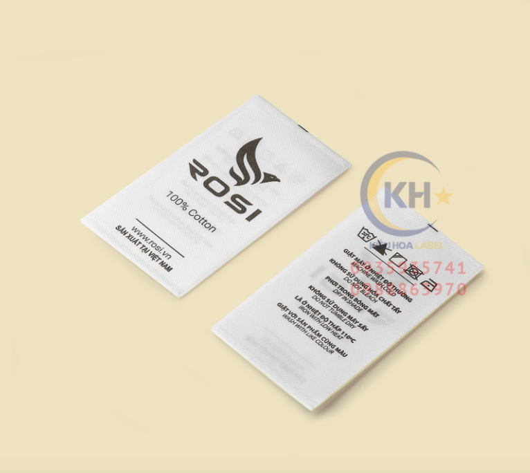 Kiều Hoa Label - Xưởng in nhãn mác quần áo uy tín, chất lượng