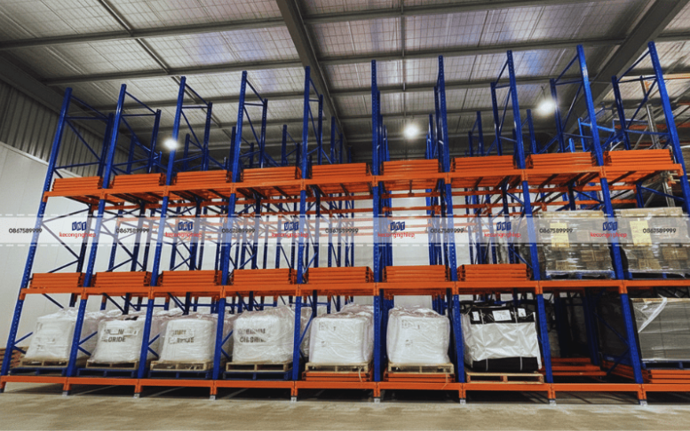 Kệ Công Nghiệp VNT giải pháp kệ kho Logistics nền tảng chuỗi cung ứng