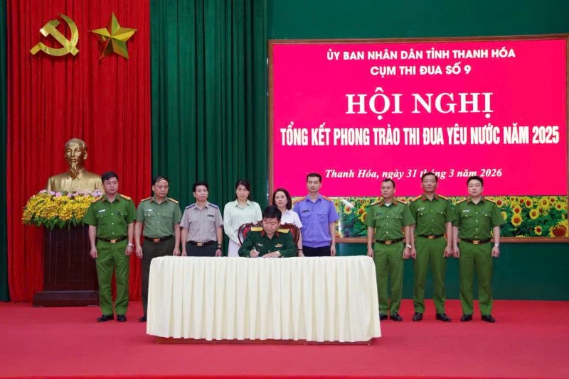 Cụm thi đua số 9: Tổng kết phong trào thi đua yêu nước năm 2025