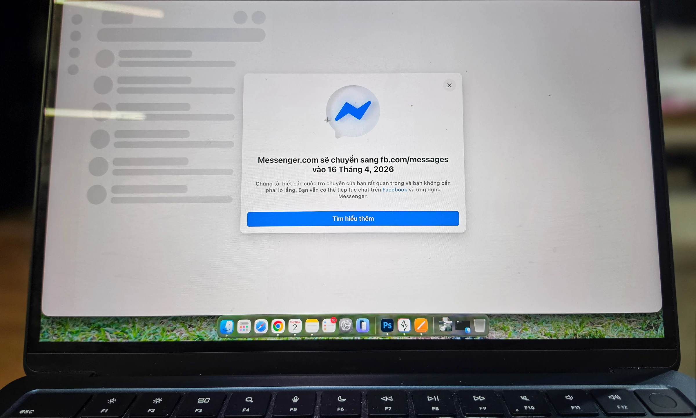 Meta thông báo đóng cửa trang Messenger.com