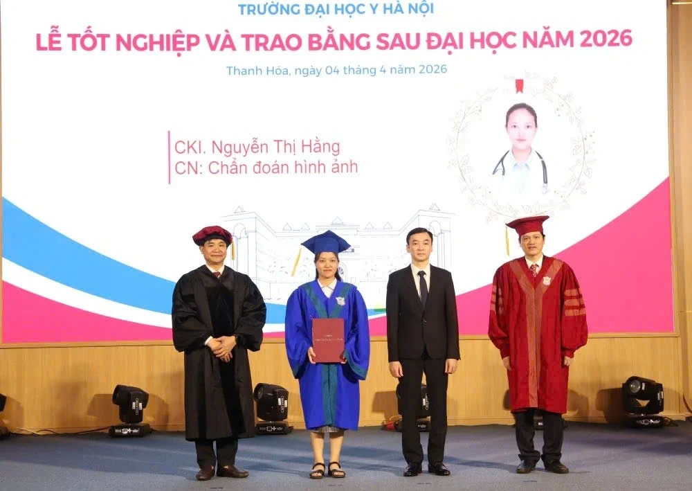Trường Đại học Y Hà Nội tổ chức Lễ tốt nghiệp và trao bằng sau đại học năm 2026 tại phân hiệu Thanh Hóa