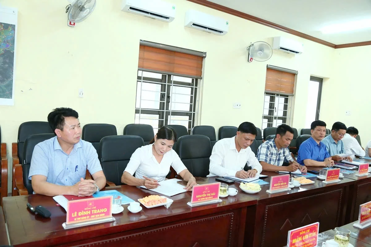 Xã Tượng Lĩnh tập trung lãnh đạo, chỉ đạo hoàn thành các quy hoạch, nhằm kiến tạo không gian phát triển mới