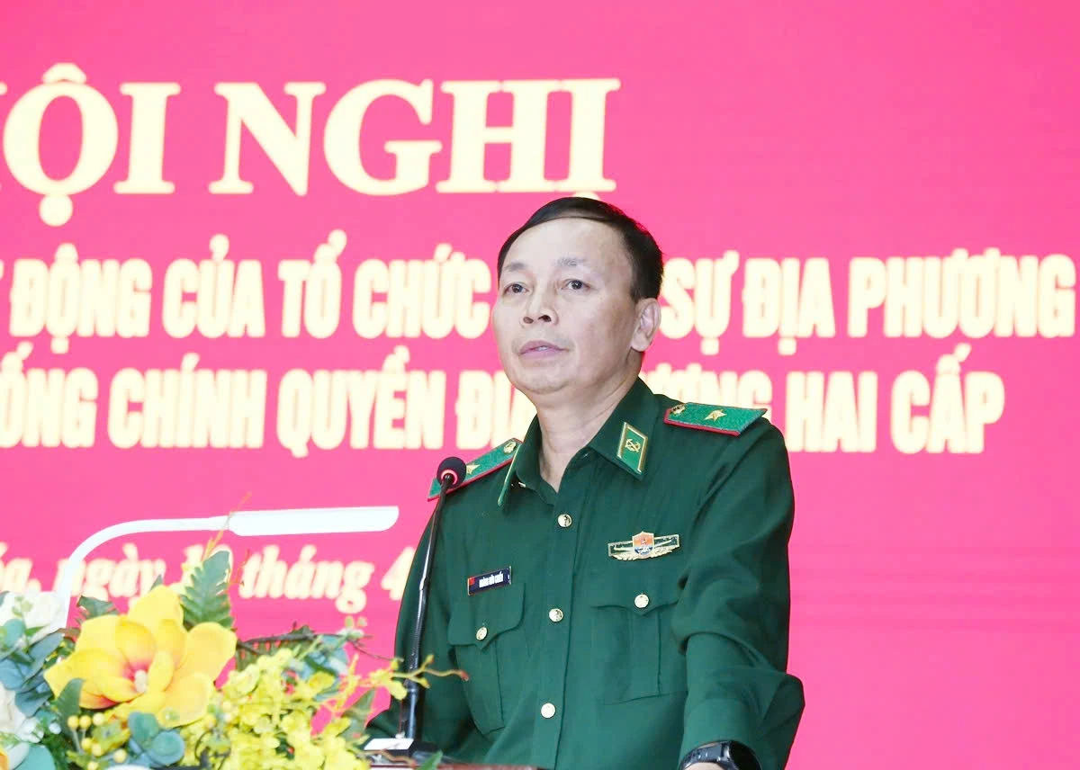 Tiếp tục kiện toàn tổ chức bộ máy, xây dựng lực lượng “tinh - gọn - mạnh”