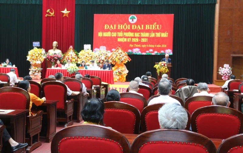 Đại hội Hội Người cao tuổi phường Hạc Thành lần thứ I, nhiệm kỳ 2026-2031