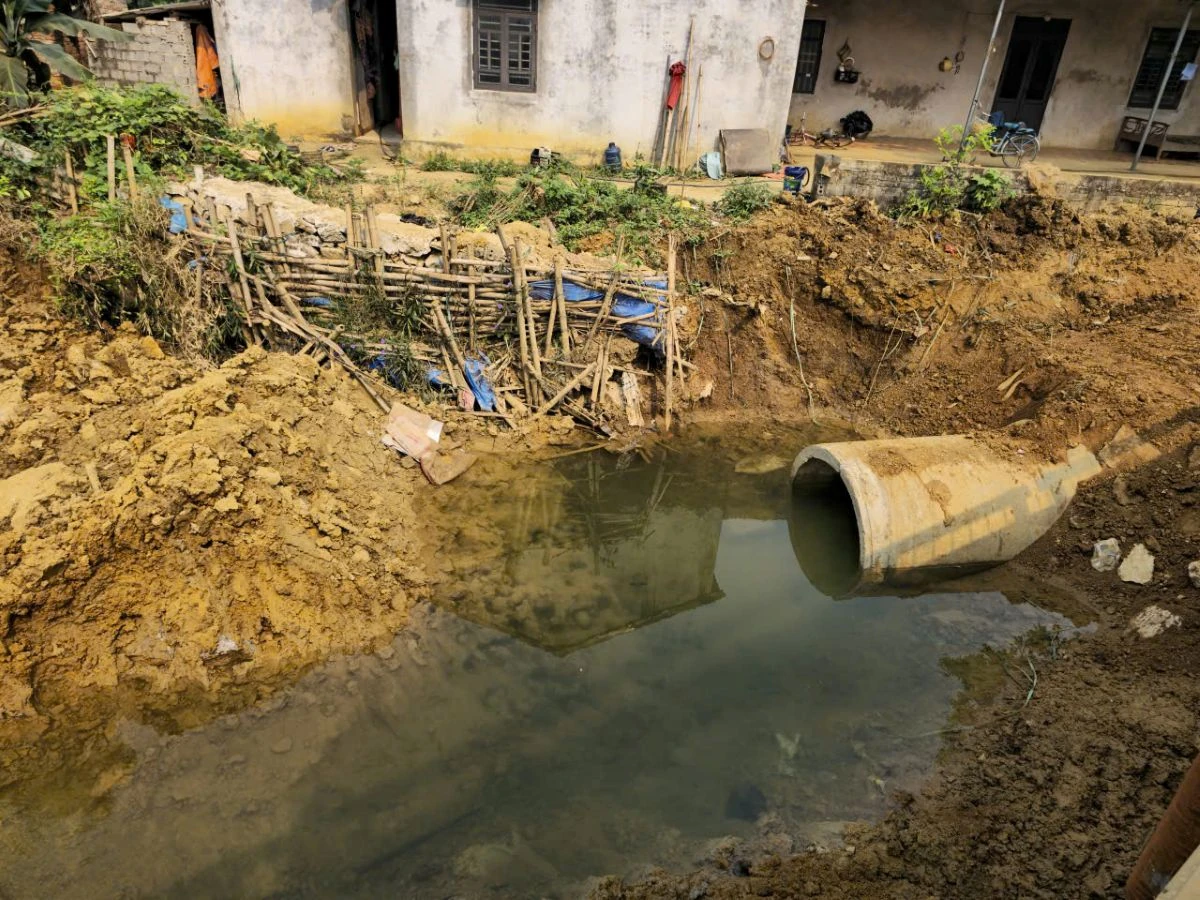 Cấp nước trở lại cho cánh đồng lúa thôn Tân Thành sau phản ánh của Báo và Phát thanh, truyền hình Thanh Hóa