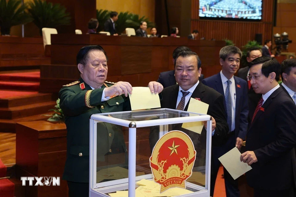 Kỳ họp thứ nhất Quốc hội khóa XVI: Quốc hội bầu Chủ tịch nước