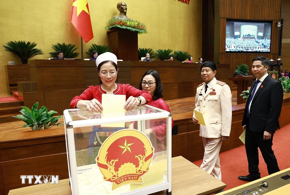 Kỳ họp thứ nhất Quốc hội khóa XVI: Quốc hội bầu Chủ tịch nước