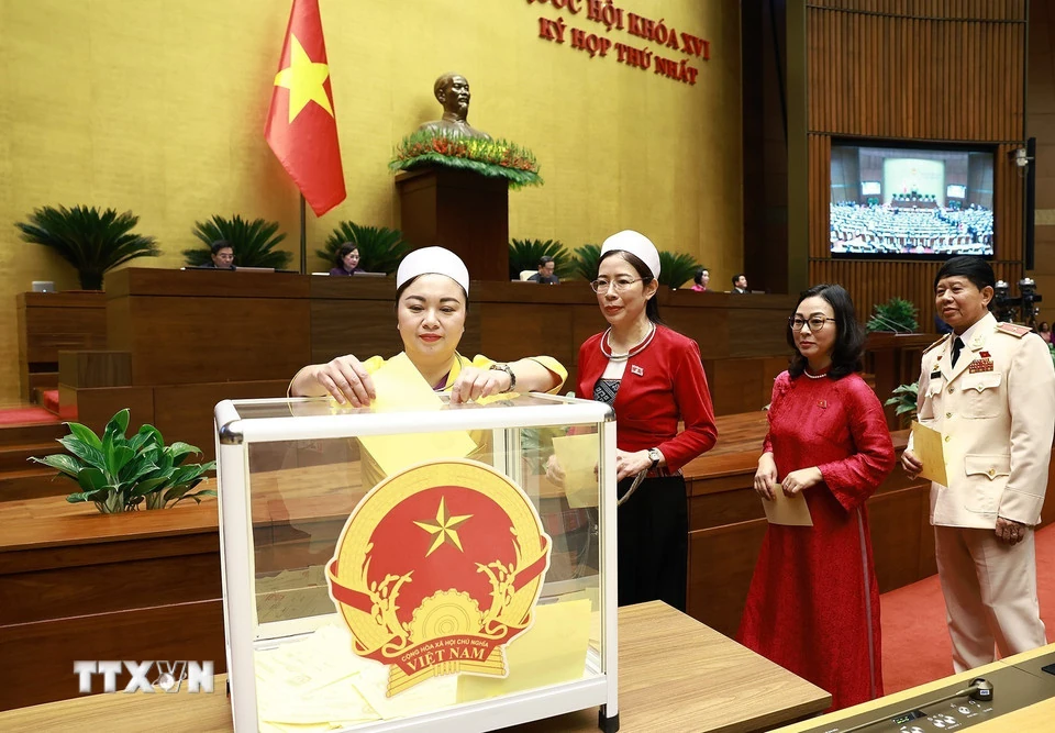 Kỳ họp thứ nhất Quốc hội khóa XVI: Quốc hội bầu Chủ tịch nước