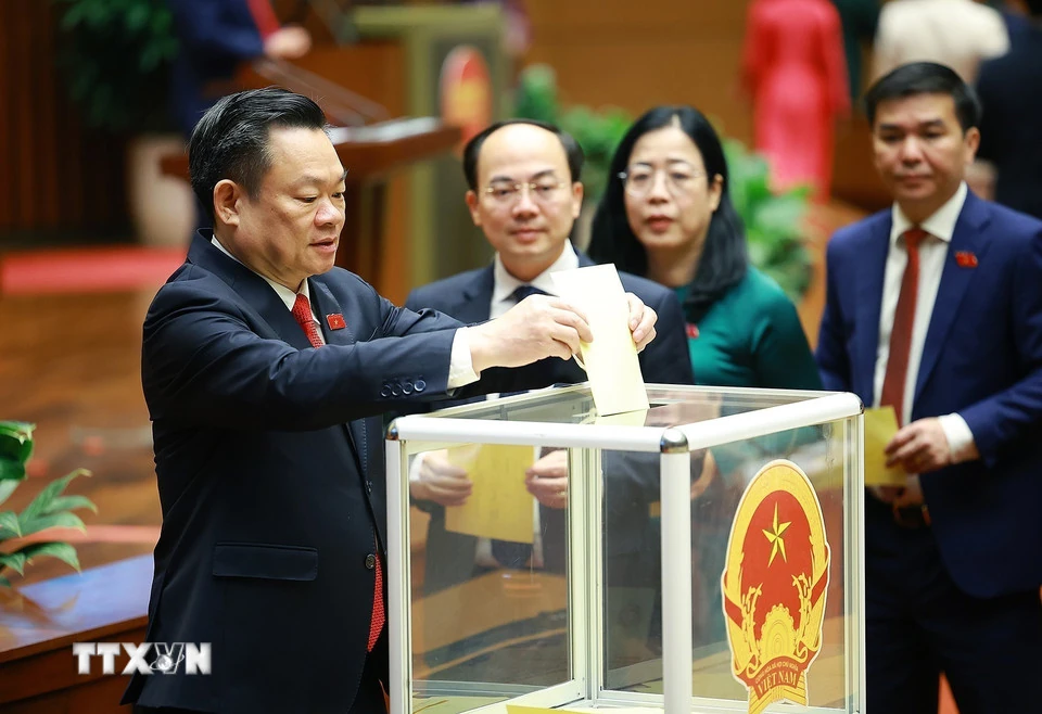 Kỳ họp thứ nhất Quốc hội khóa XVI: Quốc hội bầu Chủ tịch nước