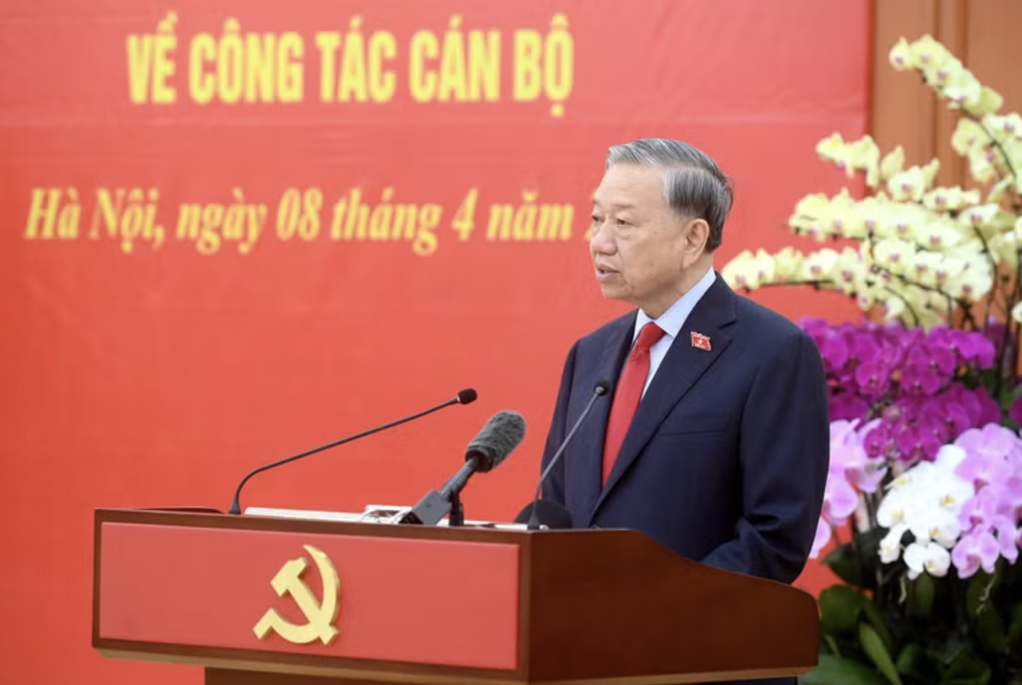 Trao các quyết định bổ nhiệm Trưởng Ban Tổ chức Trung ương, Chánh Văn phòng Trung ương Đảng