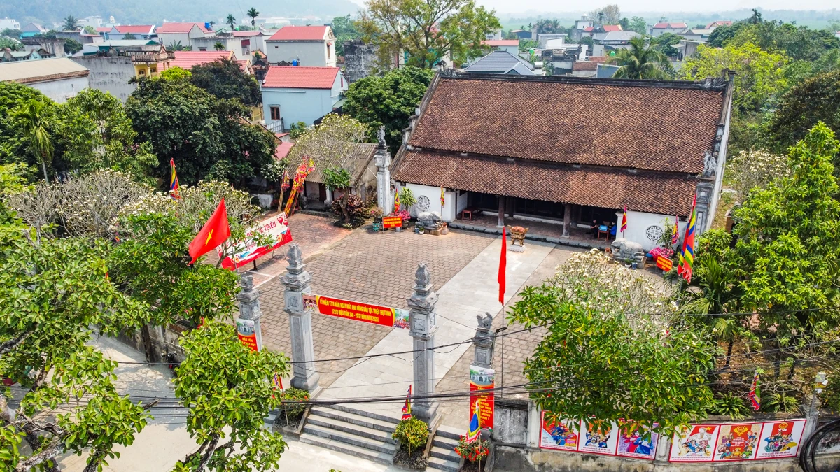 Về nơi thờ Thành Hoàng làng Triệu Thị Trinh