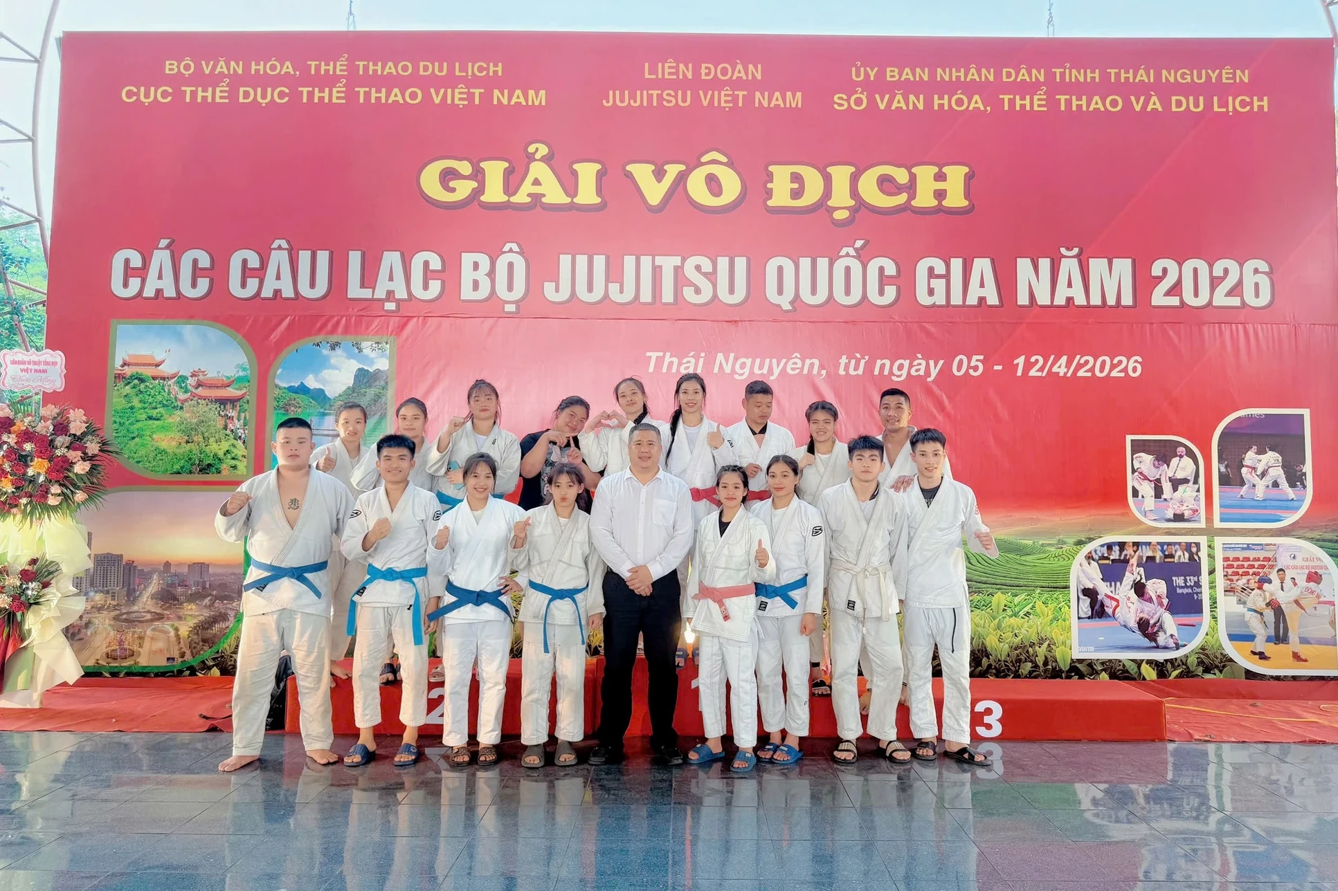 JuJitsu Thanh Hóa xếp thứ Ba toàn đoàn nội dung Fighting tại giải vô địch các CLB quốc gia 2026
