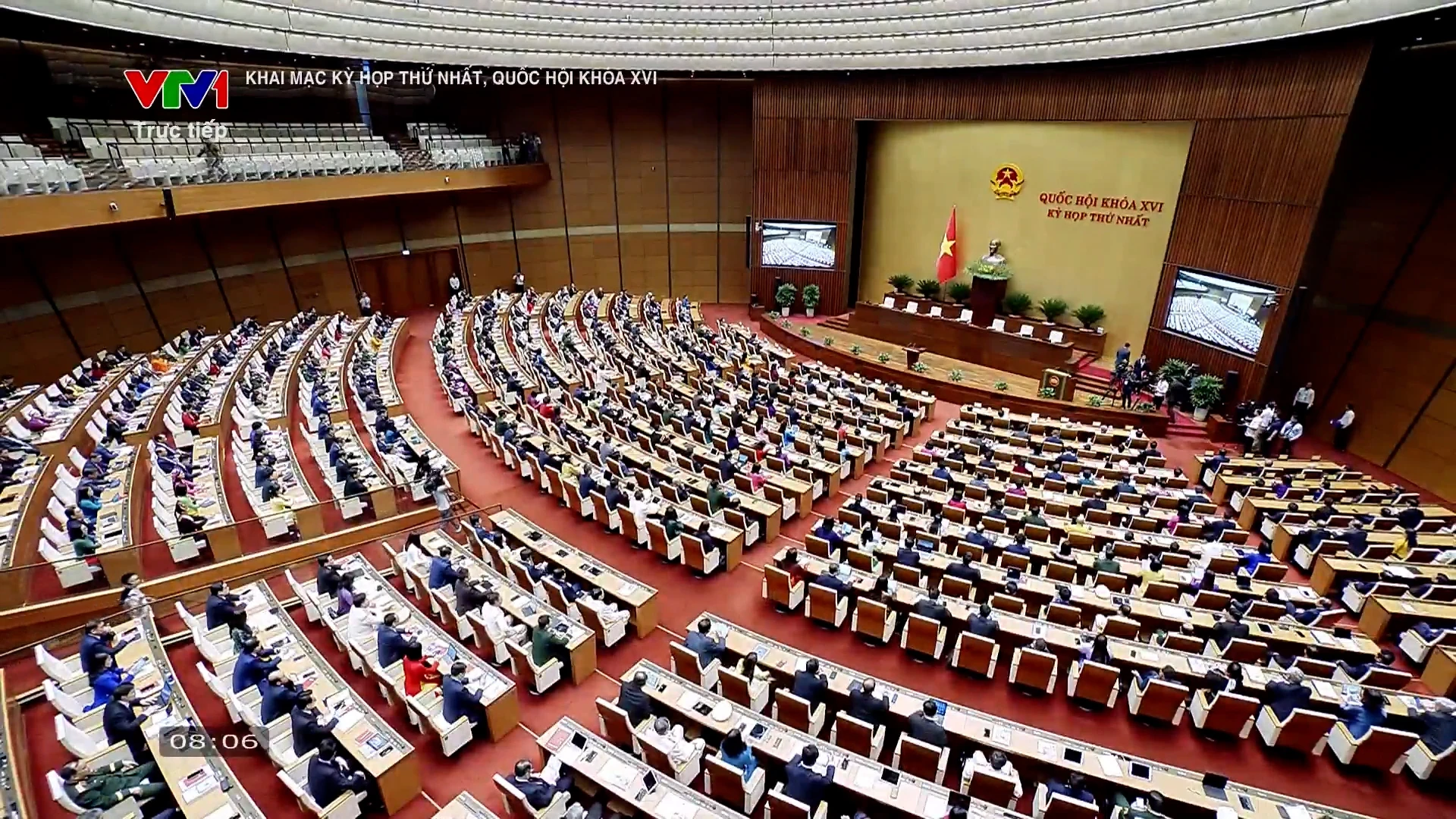 Tiếp sóng truyền hình trực tiếp: Lễ tuyên thệ nhậm chức của Chủ tịch Quốc hội