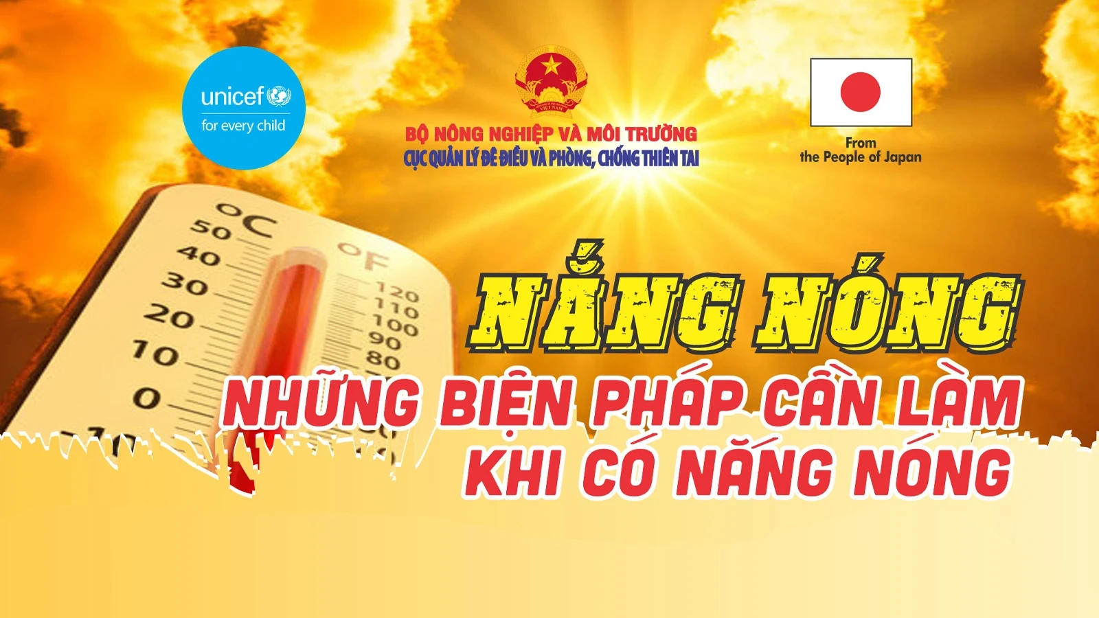[Infographics] Nắng nóng: Những biện pháp cần làm khi có nắng nóng