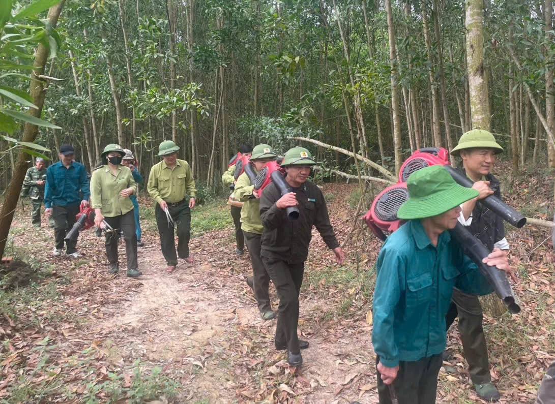 Dự báo và thông tin cấp dự báo cháy rừng từ ngày 6/4 - 8/4/2026